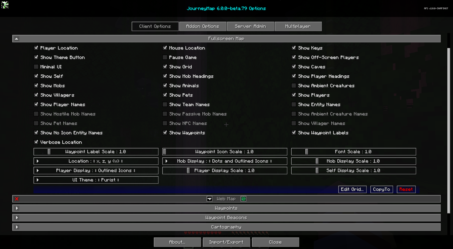 Full-Screen-Settings