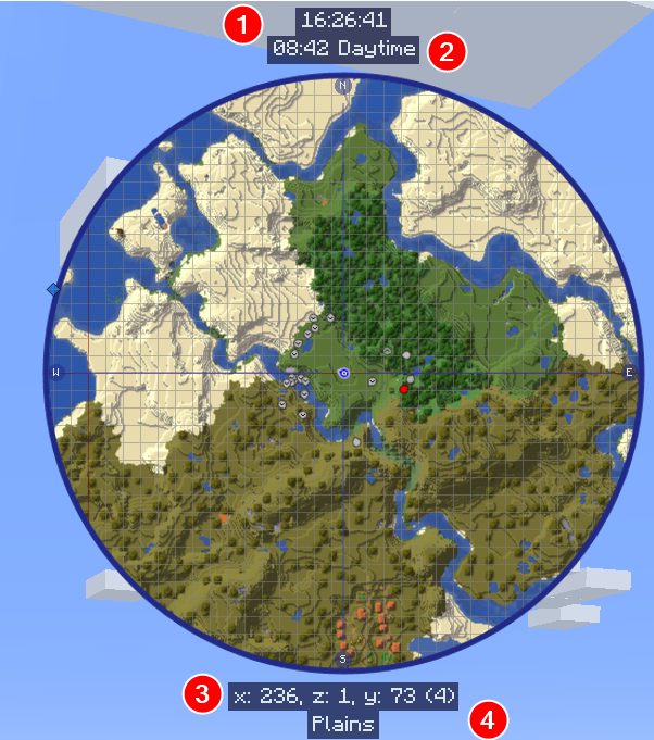 Minimap-Slots