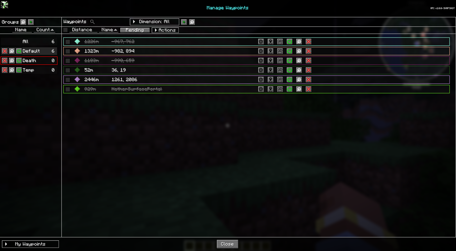 Waypoint-Manager